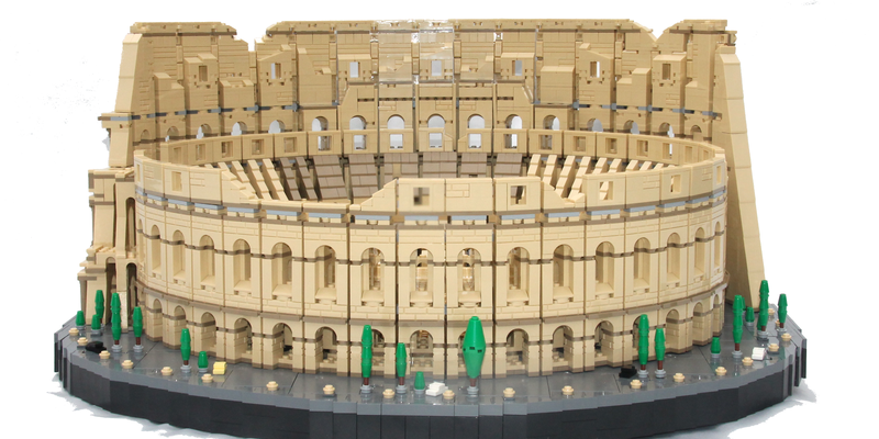 The LEGO Colosseum - Stuck In Plastic