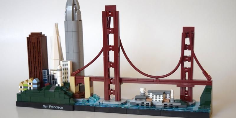 Review 21043-1 - San Francisco | Rebrickable - with