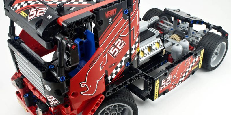 Review 42041 Race Truck | Rebrickable - Build with LEGO