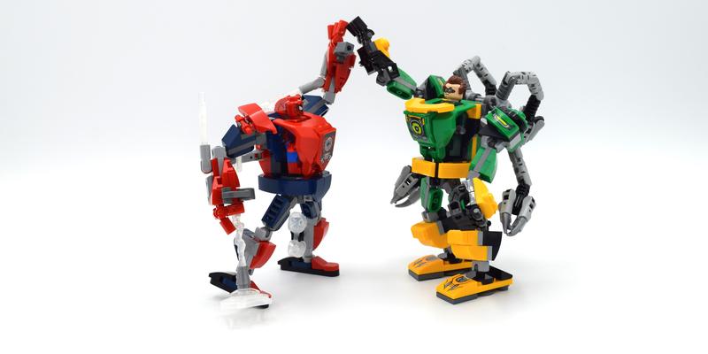 Review: 76198-1 - Spider-Man & Doctor Octopus Mech Battle | Rebrickable -  Build with LEGO