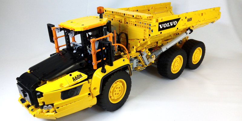 Review: 42114-1 - 6x6 Volvo Articulated Hauler Rebrickable - with