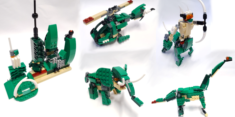 LEGO 31058 Mighty Dinosaurs review