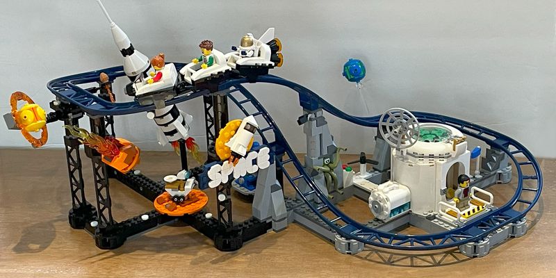 Buy LEGO Creator 3in1 Space Roller Coaster Funfair Set 31142