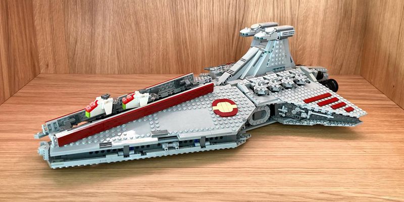 UCS Lego Venator Class Star Destroyer, After 18 day's of im…