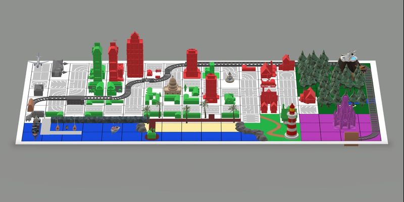 stærk Trænge ind Enhed Building Rebricksberg: Part 2 - City Layout | Rebrickable - Build with LEGO