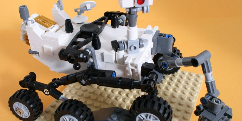 rover curiosity lego