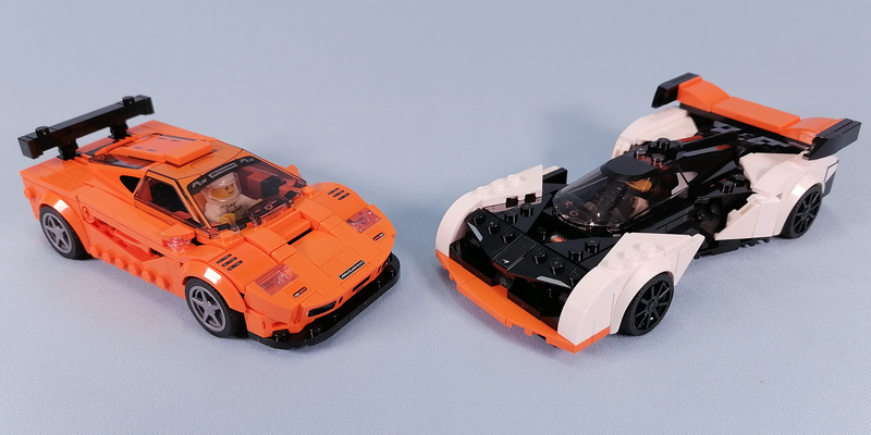 LEGO Speed Champions 76918 McLaren Solus GT & McLaren F1 LM detailed  building review 