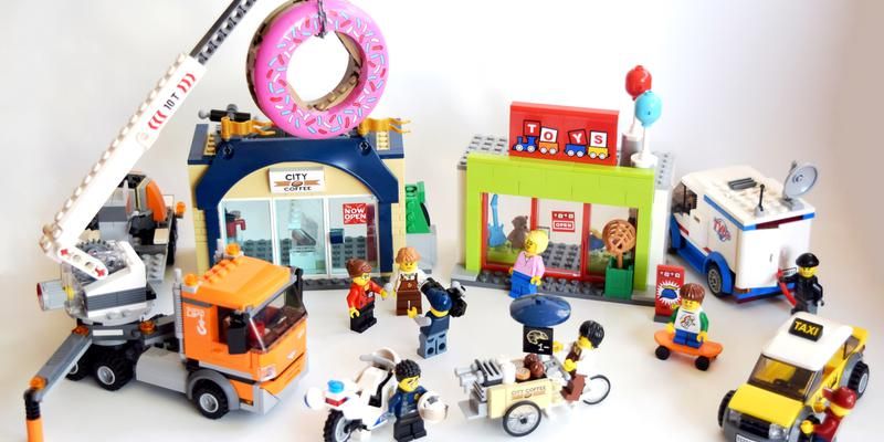 sandsynlighed pakke Faderlig Review - 60233-1 - Donut Shop Opening | Rebrickable - Build with LEGO