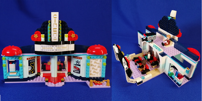 Review: 41448-1 - Heartlake City LEGO Theater Rebrickable Build with - | Movie