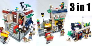 LEGO Set 31131-1 Downtown Noodle Shop (2022 Creator > Creator 3-in-1)