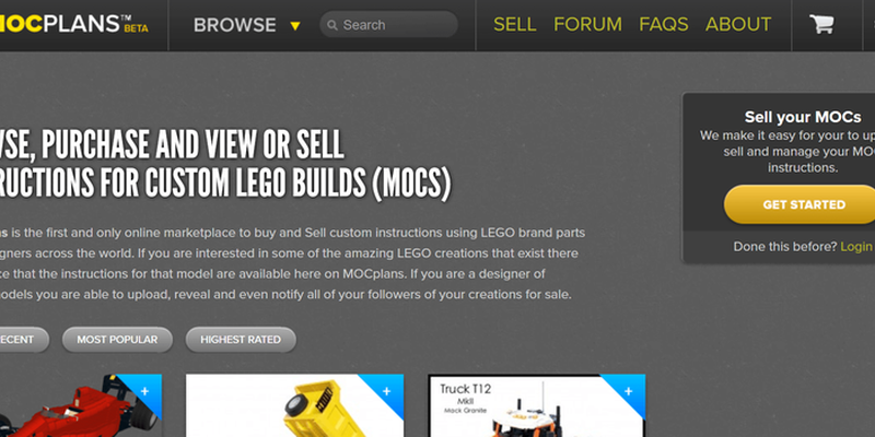 lego selling site