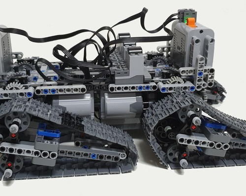 LEGO MOC Tracked climber vehicle by jac324324 | Rebrickable - Build ...