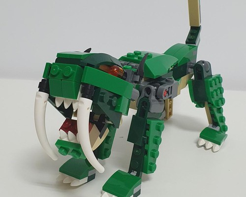 LEGO MOC Lego Creator 31058 - Saber-toothed tiger by Bricks Ideas ...