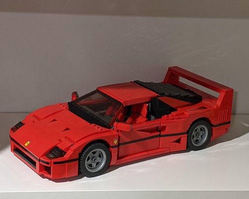 LEGO MOC 10248 Ferrari F40 MOD by NKubate | Rebrickable - Build with LEGO