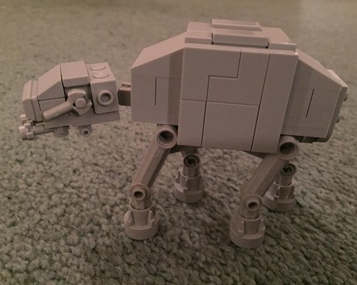 STAR WAR MOC 8089 Tiny AT-AT by Micro MOCBRICKLAND