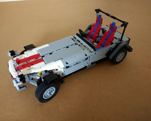 LEGO MOC 42043 Caterham 7 by Snospar | Rebrickable - Build with LEGO