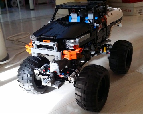Technic moc 1519 trial truck 4x4 by madoca1977 mocbrickland 5 Technic moc 1519 trial truck 4x4 by madoca1977 mocbrickland