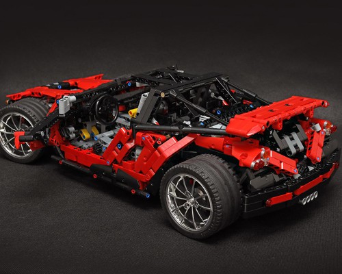 LEGO MOC Rugged supercar by Didumos | Rebrickable - Build with LEGO