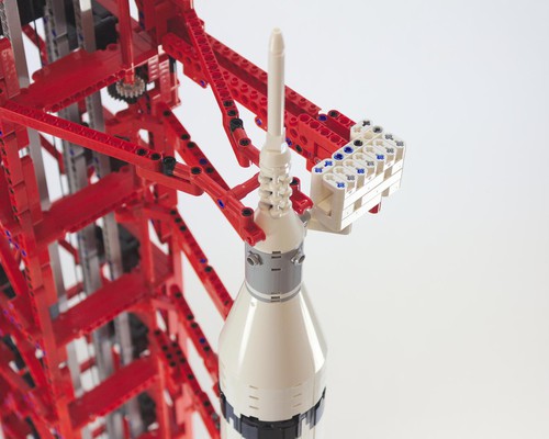 LEGO MOC Launch Tower Mk I for Saturn V (21309/92176) with Crawler by ...