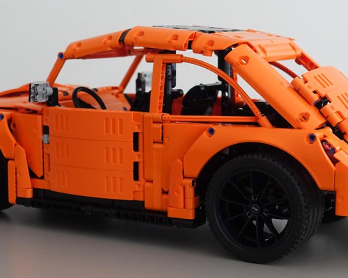 LEGO MOC VW Beetle 1967 | 42056 B-model by GeyserBricks | Rebrickable ...