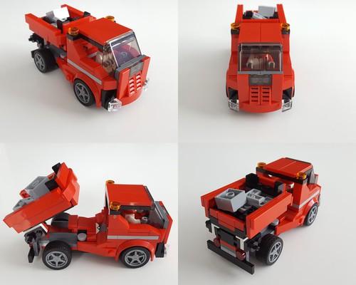 LEGO MOC-22925 75890 Dump Truck (Speed Champions 2019) | Rebrickable ...