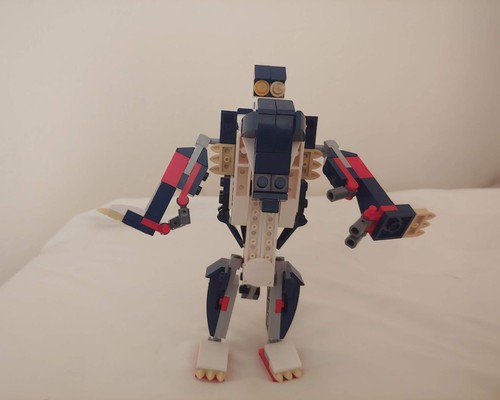 transformer wolf toy