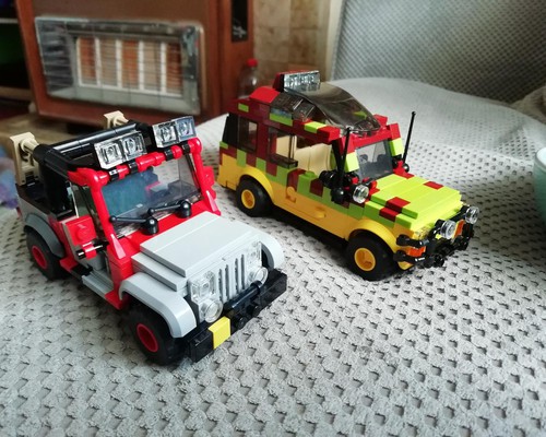 LEGO MOC-25912 Jurassic Park Tour Vehicle (Ford Explorer) (Jurassic ...