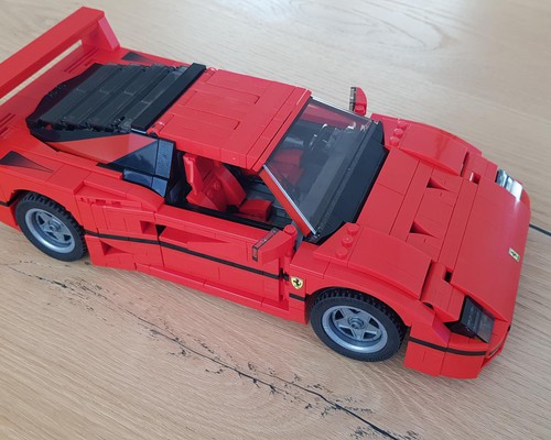 LEGO MOC 10248 Ferrari F40 MOD by NKubate | Rebrickable - Build with LEGO