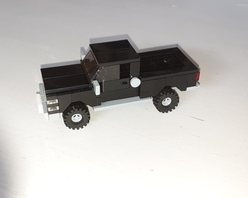 LEGO MOC Black Off-road pickup Truck by De_Marco | Rebrickable - Build ...