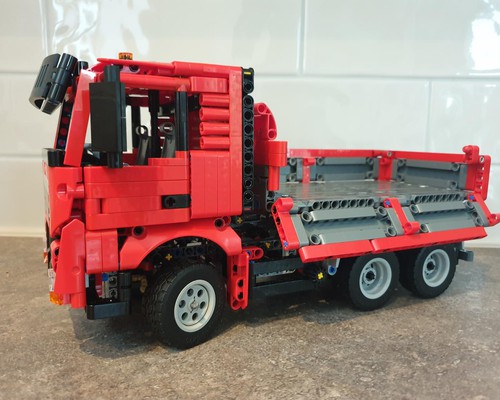 LEGO MOC Man TGX dump truck by technicprojects | Rebrickable - Build ...