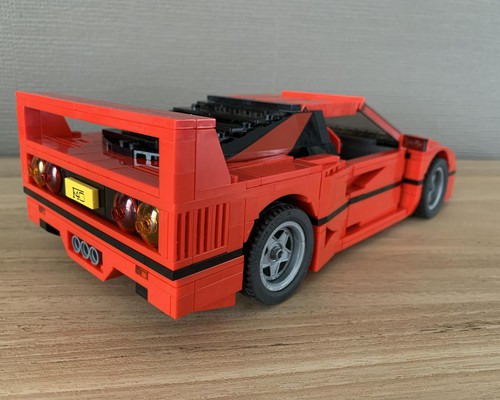 LEGO MOC 10248 Ferrari F40 MOD by NKubate | Rebrickable - Build with LEGO