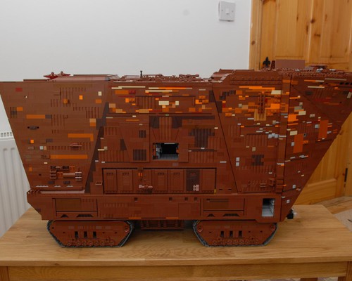 sandcrawler lego moc