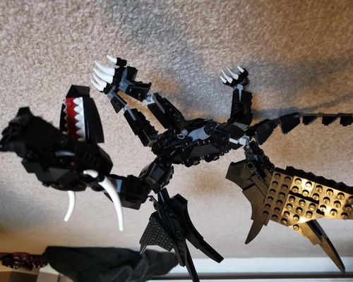 LEGO MOC Dragon (v1) by tomclarke | Rebrickable - Build with LEGO