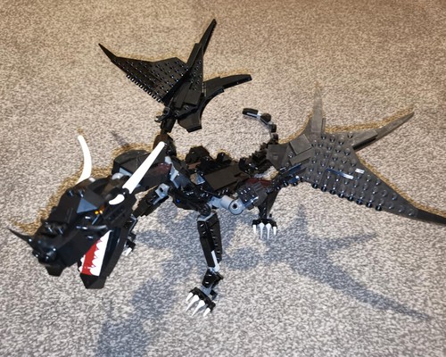 LEGO MOC Dragon (v1) by tomclarke | Rebrickable - Build with LEGO