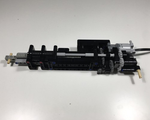 Lego Moc 5496 Lego Linear Actuator For Grove Gmk6400 Mobile Crane Technic 2016 Rebrickable 3474