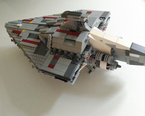 LEGO MOC UCS ISD Scale Acclamator Republic Assault Ship by warhawk ...