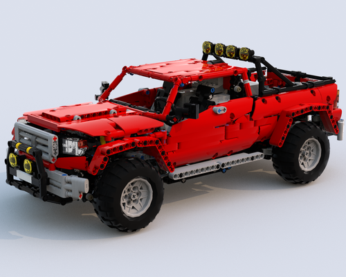 LEGO MOC-2139 Off Road Pickup (Technic > Model > Off-Road 2014 ...