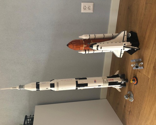 LEGO MOC Space Shuttle (1:110 Scale) by KingsKnight | Rebrickable ...
