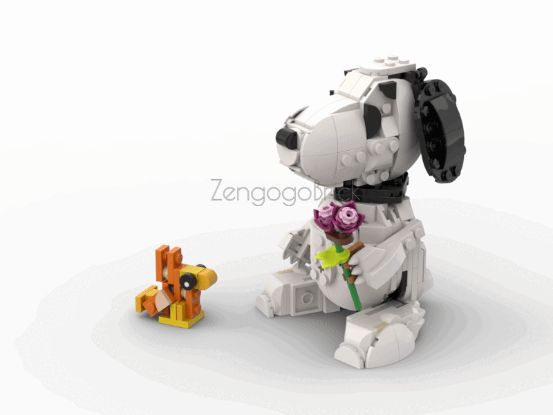 マスオページ LEGO MOC 31165-No-face eating the 1st frog(Alternate) by