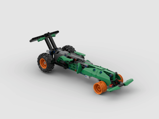 LEGO MOC Drag Racer 42149 Alternative by ErikGS | Rebrickable