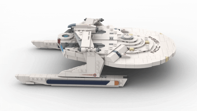 LEGO MOC-246080 Miranda Class Starship, Star Trek (USS Reliant) by