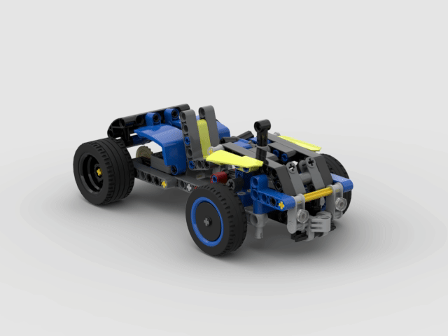 LEGO MOC Quad Bike 42164 Alternative by ErikGS | Rebrickable