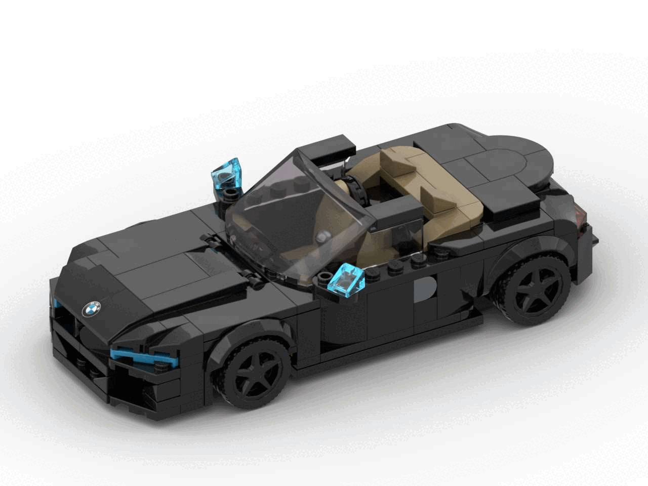 LEGO MOC-237909 BMW Z4 Roadster - Retractable Roof by MarkMOC71