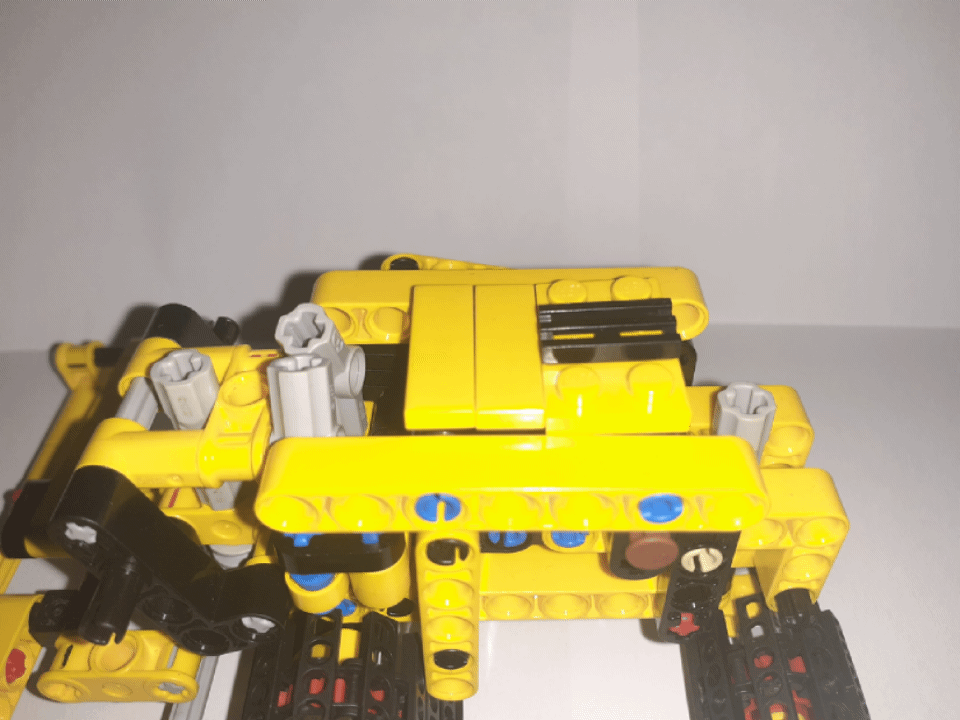 LEGO MOC 42163 Half track Combine harvester by Legobober