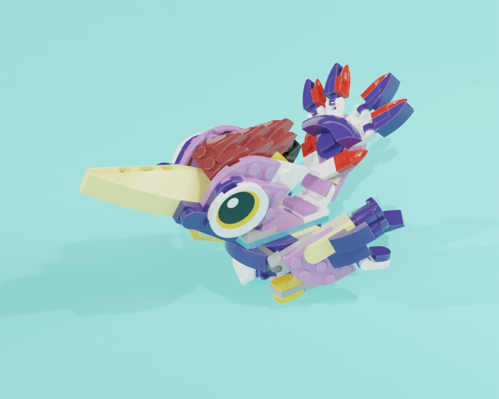 LEGO MOC 31125 Silly Bird by jheewee | Rebrickable - Build