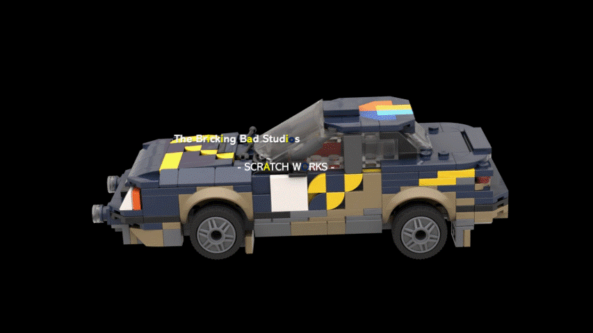 LEGO MOC-212850 Subaru Legacy'93-NEW ZEALAND Rally / Colin McRae's