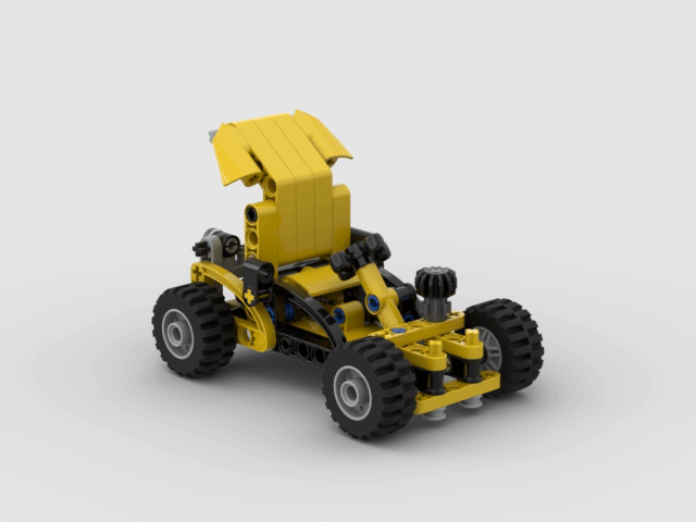 LEGO MOC-216818 Go-Kart 42197 Alternative by ErikGS | Rebrickable