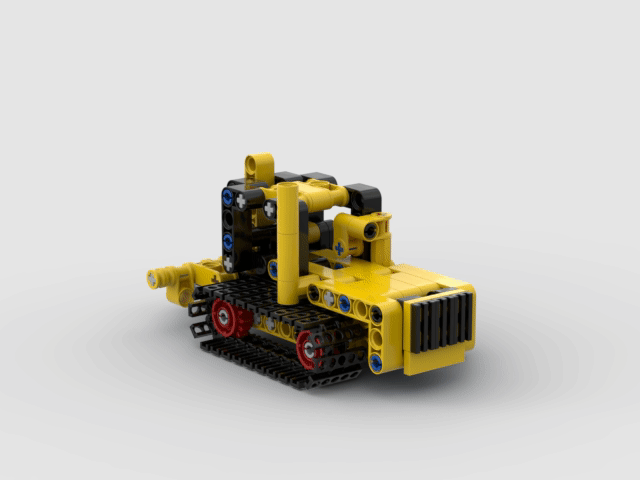 LEGO MOC-170364 Tractor 42163 Alternative by ErikGS | Rebrickable