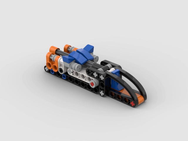 Scmaglev Train Set LEGO MOC SCMaglev Train 42088 Alternative by AlexGam | Rebrickable ...