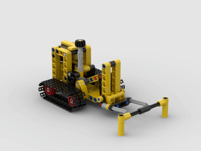 LEGO MOC-232714 Forklift 42163 Alternate Build by ErikGS